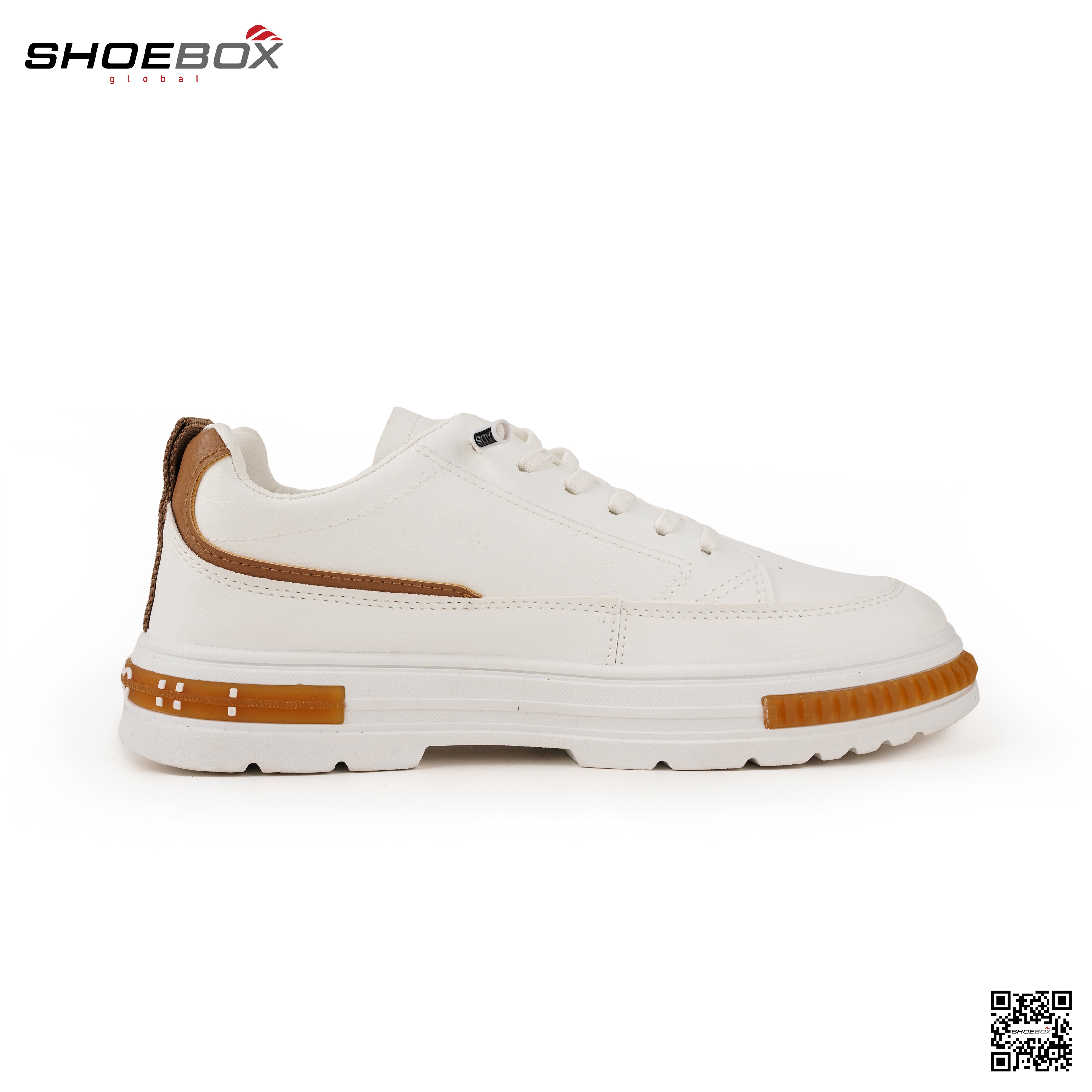 Men's Luxurious Pure White Shoe (SK 109)