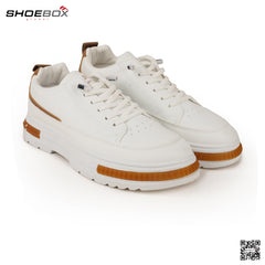 Men's Luxurious Pure White Shoe (SK 109)