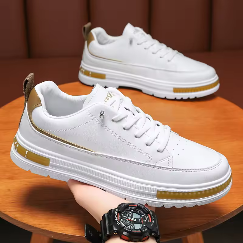 Men's Luxurious Pure White Shoe (SK 109)